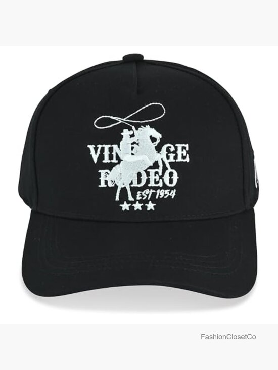 Vintage Havana Retro Trucker Hat - Embroidered Western Snapback main image 4